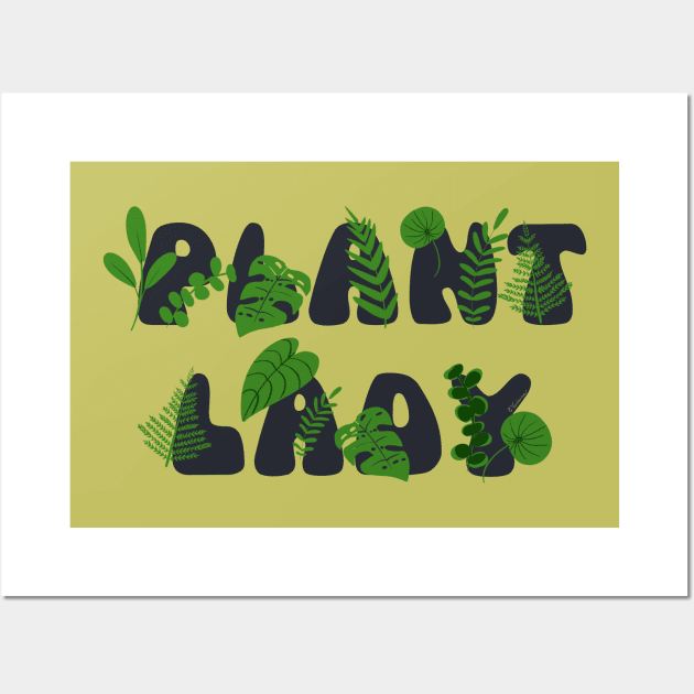 Plant Lady Wall Art by Veronica Morales Designer